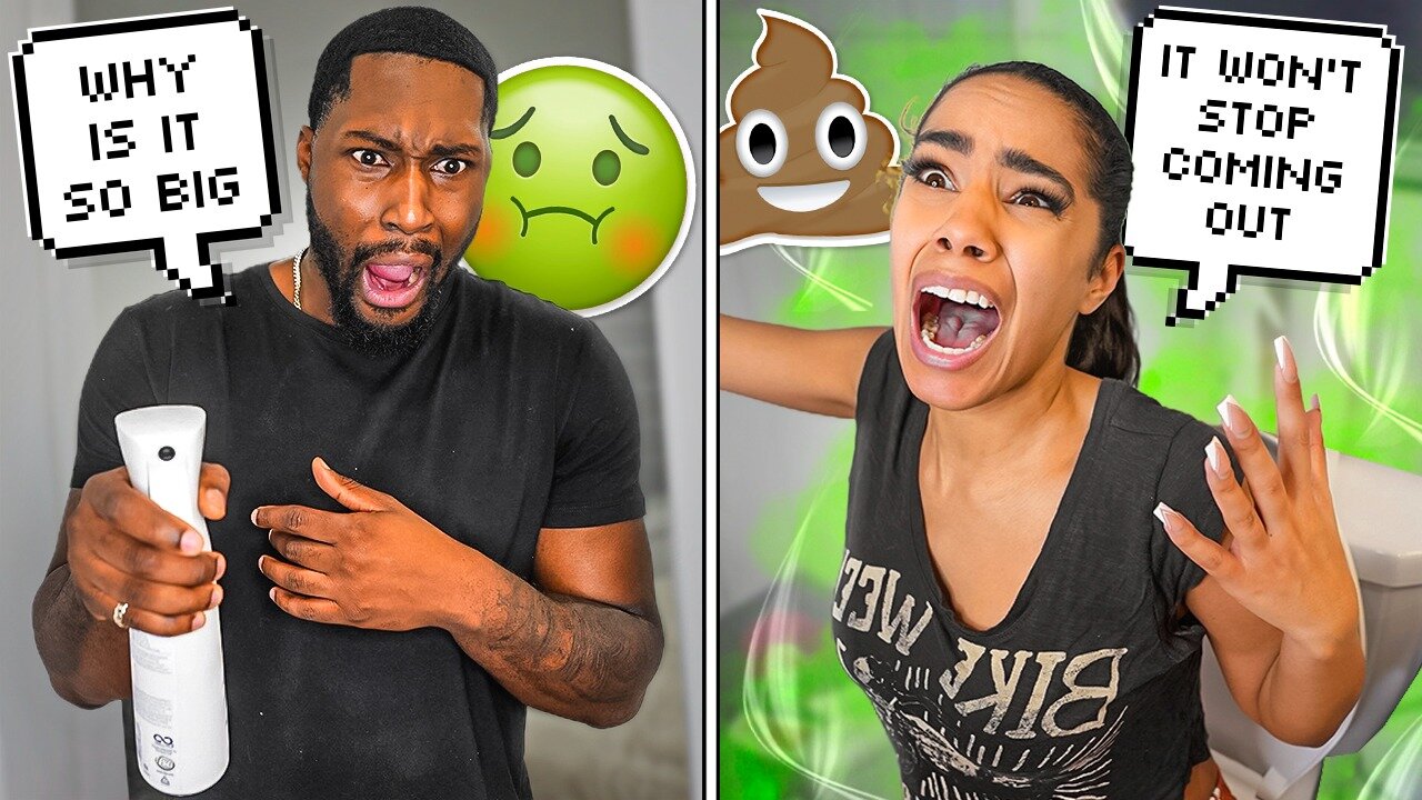 Acting Like I Have Extreme Diarrhea 💩To See How My Boyfriend Reacts *CRAZY REACTION*