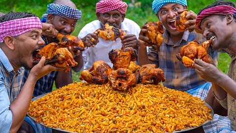 CHICKEN PASTA | Delicious Pasta Recipe cooking In Village | Three Types Pastas Macaroni Spiral Penne