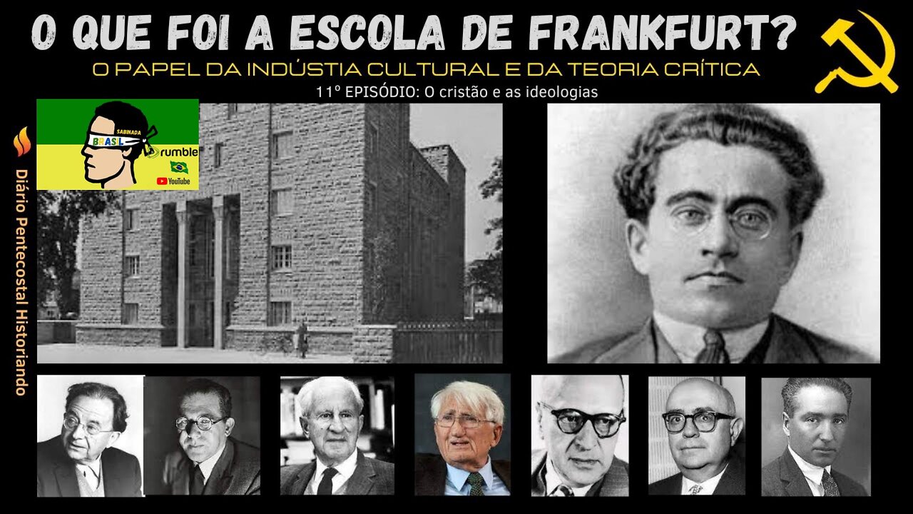 ESCOLA DE FRANKFURT: O QUE ELA TEM A VER COM A MINHA VIDA? 11º EPISÓDIO - CRISTÃO E AS IDEOLOGIAS