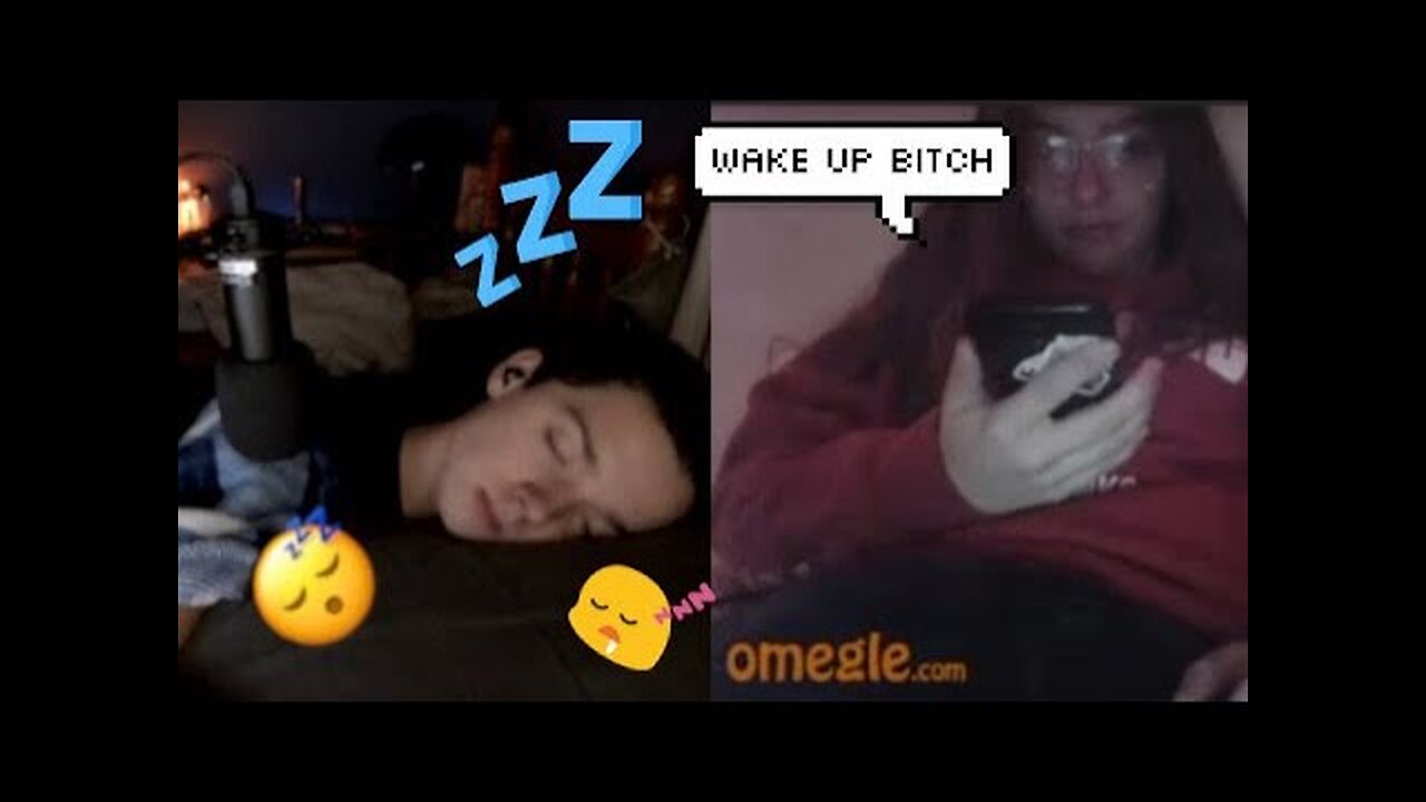 WE'RE BACK SLEEPIN ON OMEGLE AGAIN