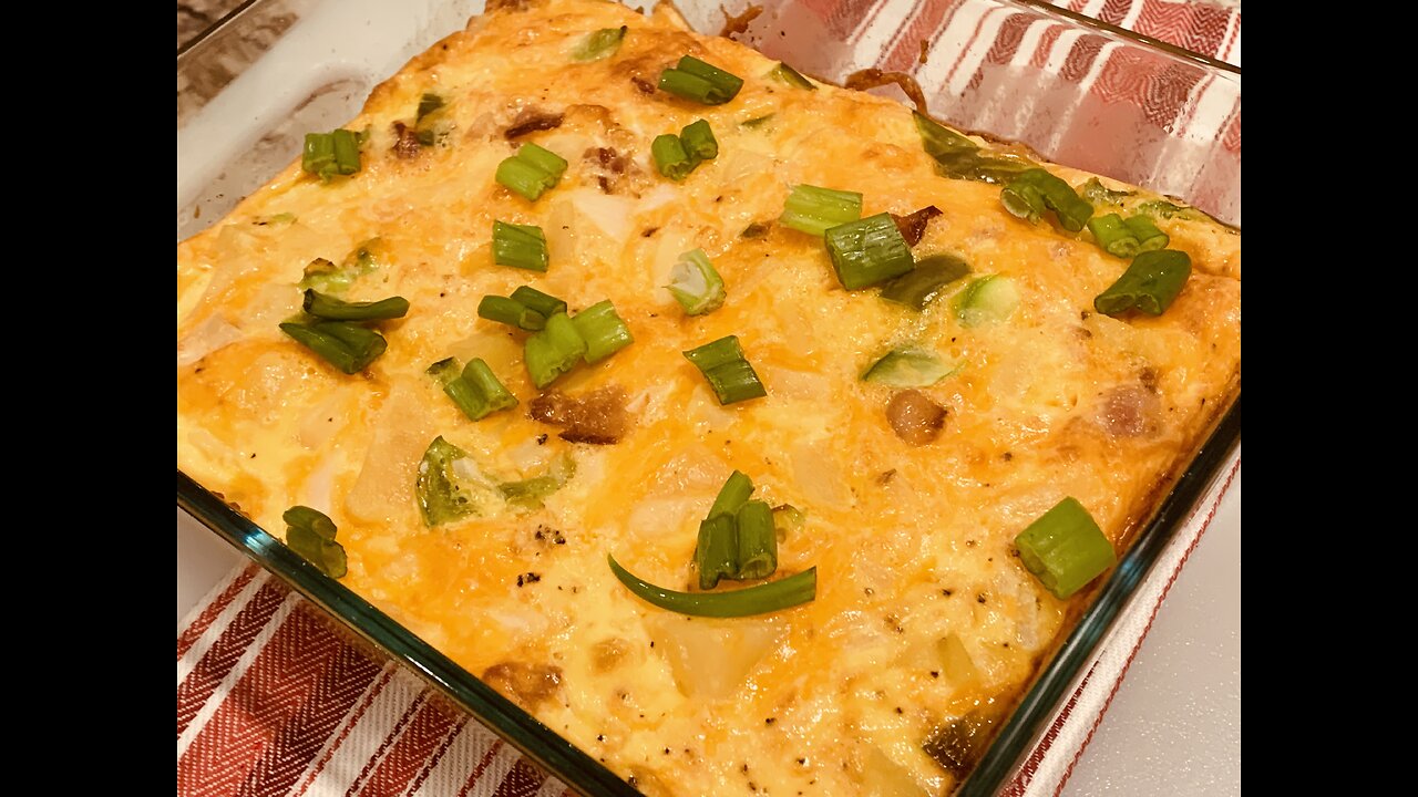 EASY BREAKFAST CASSEROLE RECIPE