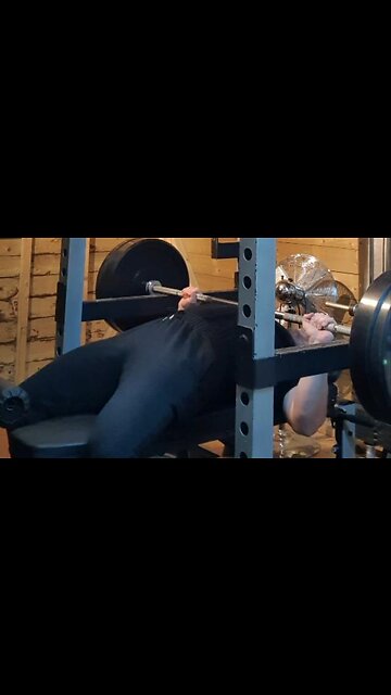 5x5 82.5 Kgs Bench Pin Press. Last Set.