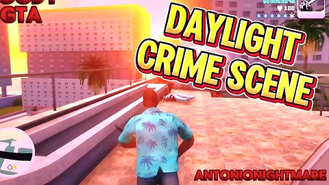 Grand Theft Auto Vice City PS5: Daylight Crime Scene 💀