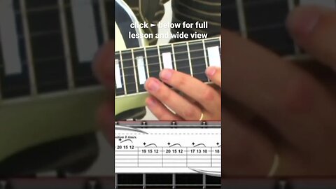 METALLICA ONE Fast Guitar Solo guitar lesson #YearofYou #shorts