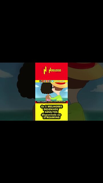 ⭐️ SHORTS ! Confira os 5 MELHORES DESENHOS ADULTOS disponíveis no STREAMING! #shorts