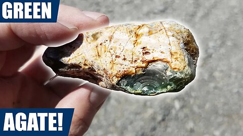 Rockhounding for agates - a few short clips