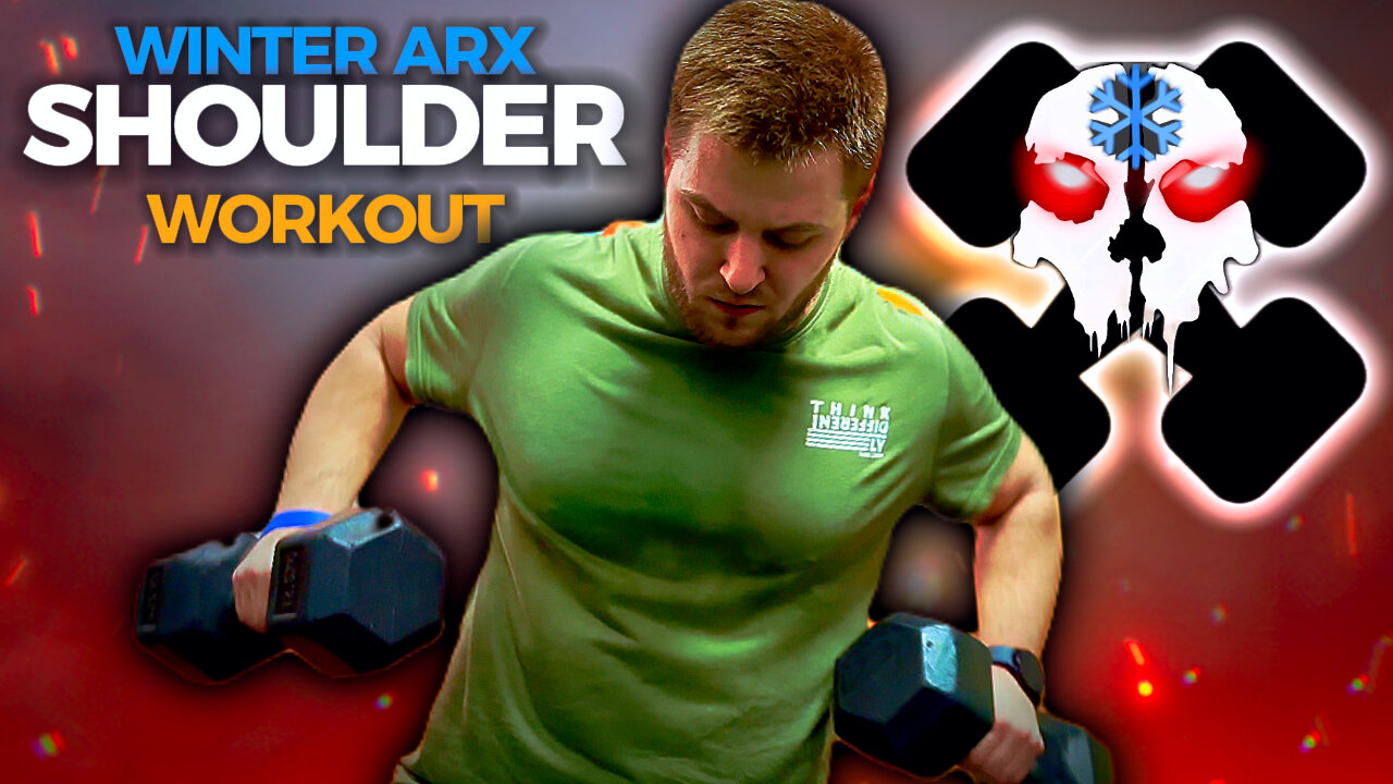 Winter Arc Shoulder Workout in Gym