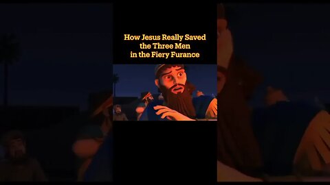 How Jesus Really SAVED The 3 Men in The 🔥 Fiery Furnace #god #bible #jesus #jesuschrist #christian