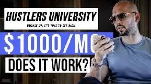 Andrew Tate Hustlers University Top G All Course Available | IN DESCRIPTION