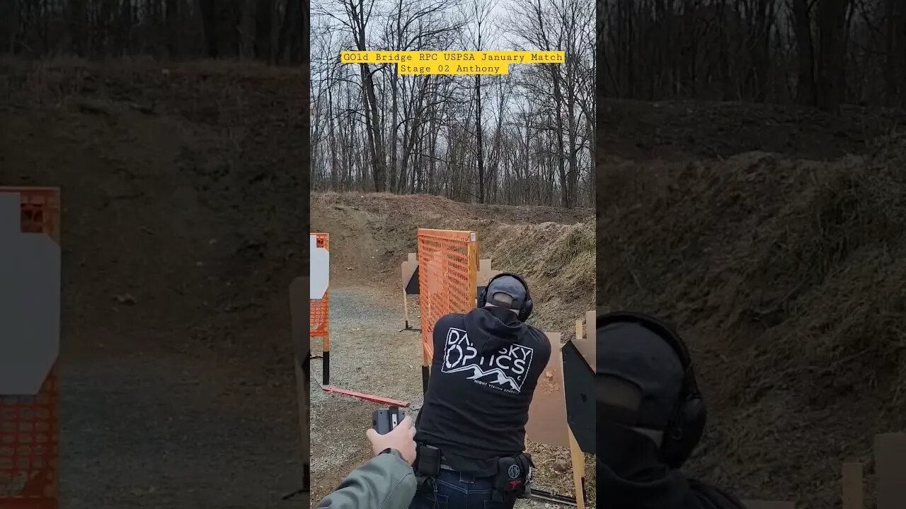 🤯🫡OBRPC #uspsa January Match Stage 02 Anthony#unloadshowclear #ipsc