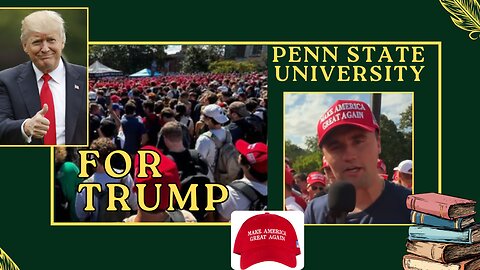 Students at Penn State University are going for Trump