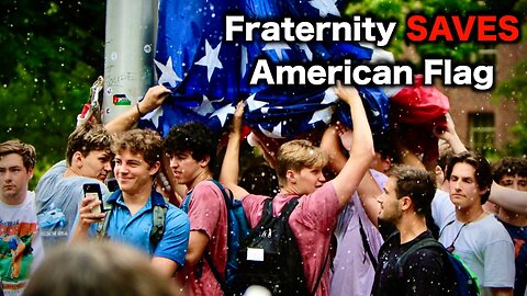 UNC Frat DEFENDS American Flag