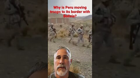 Why are Peruvian troops deploying to the Bolivian Border? #shorts #border #immigration #peru