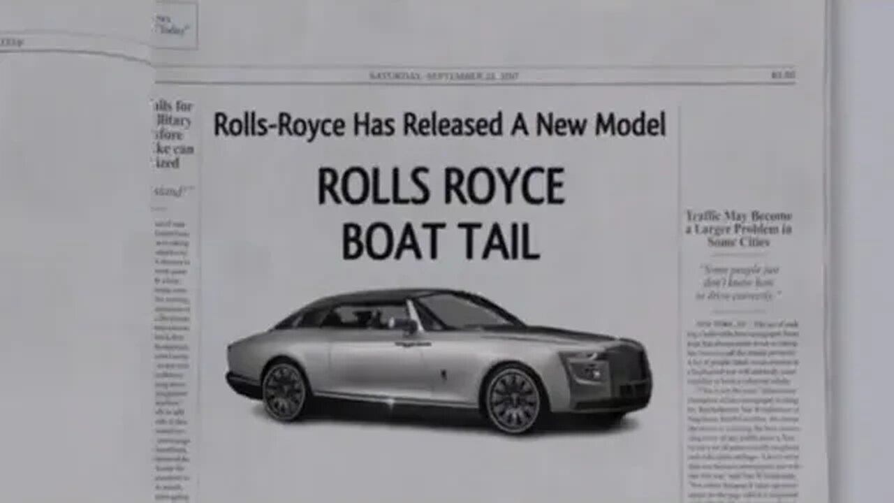 Have you EVER seen a Rolls Royce ad? 🤯🧠 #Shorts