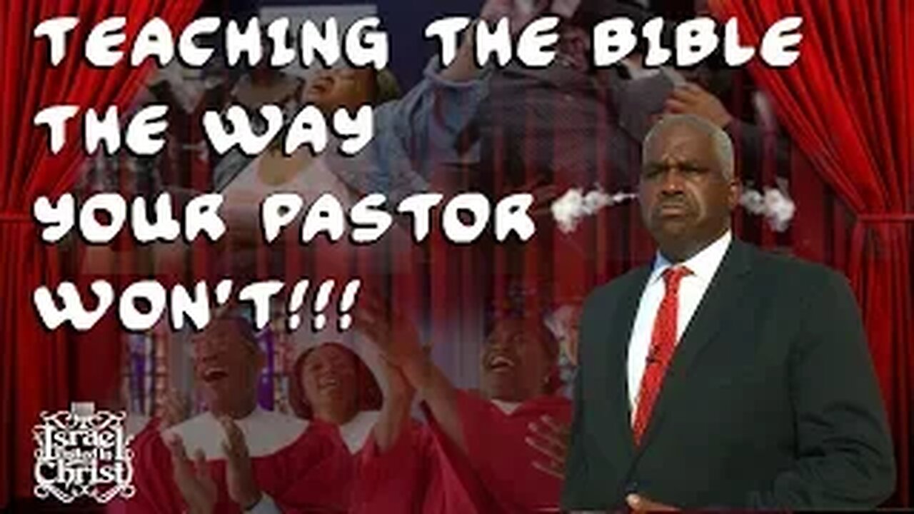 The Israelites: Teaching The Bible The way your PASTOR won't