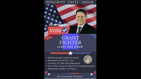 Vote Grant Fichter for LCREC Vice Chair