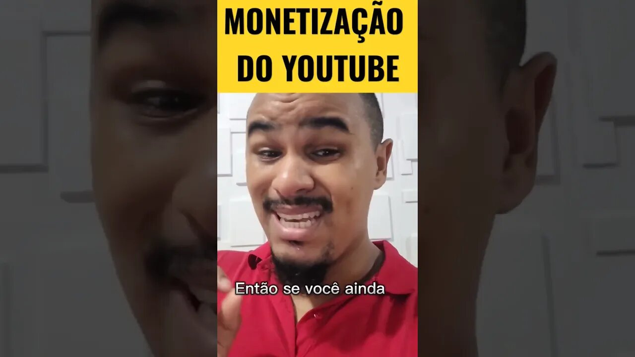 COMEÇOU!!! Está Valendo a Nova Monetização do YouTube e YouTube Shorts