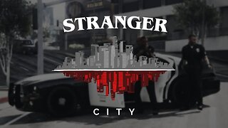 A CIDADE mais IMERSIVA do GTA ROLEPLAY - STRANGER CITY - HARD RP com NPC'S