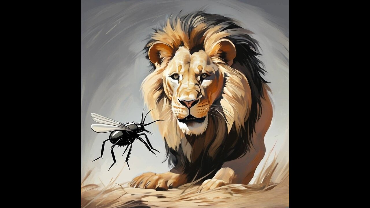 Mosquito and Lion