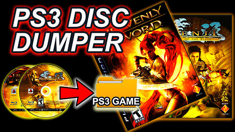 Volcado de discos con PS3 DISC DUMPER (Genji Days of the Blade y Heavenly Sword, 2024)