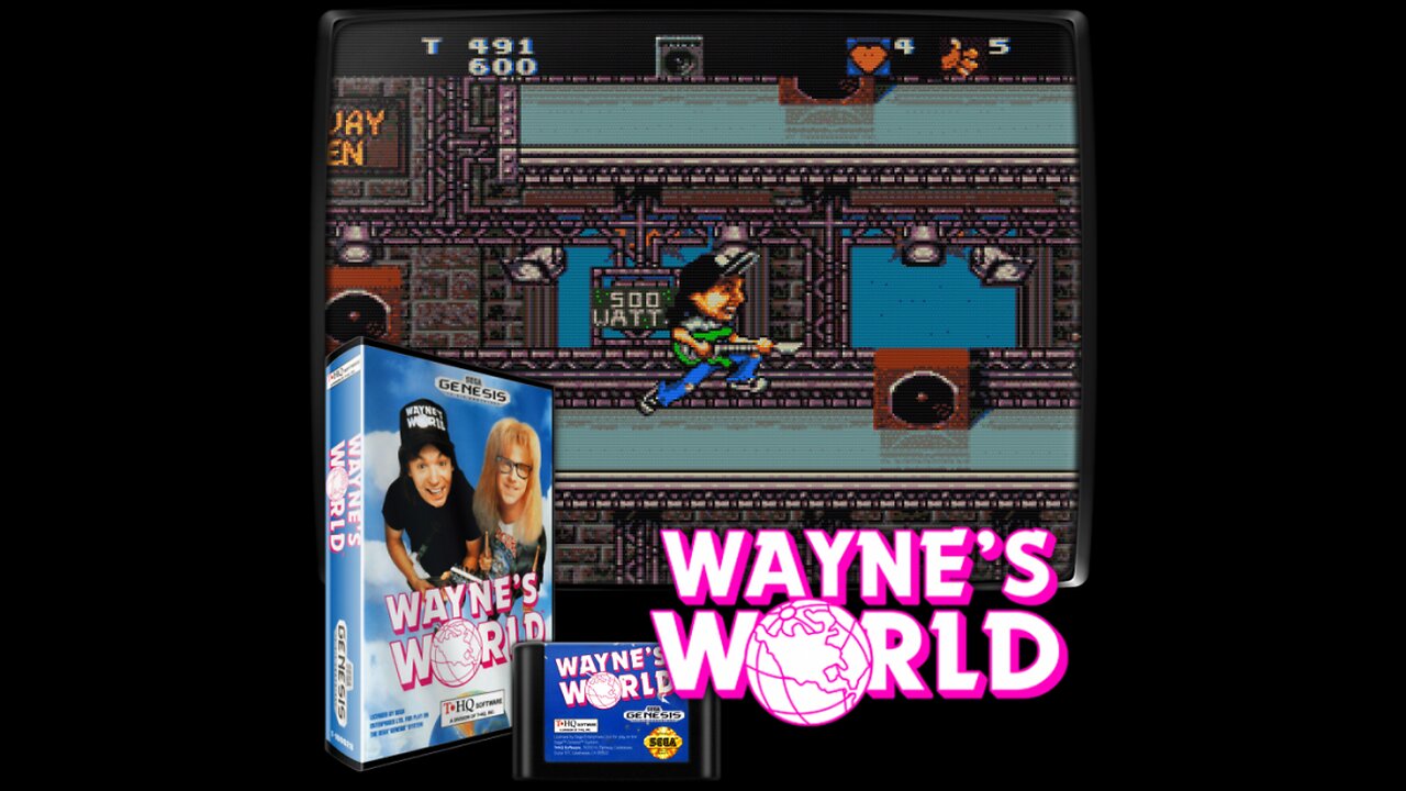 Wayne's World - rom - megadrive - download direct