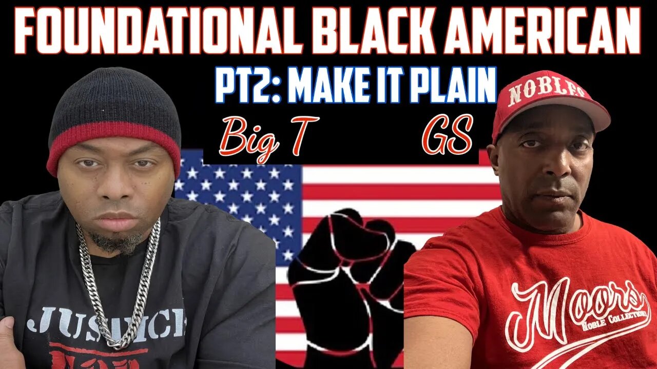 Foundational Black American is a Tariq Nasheed money tree.... Big T is here to prove otherwise!