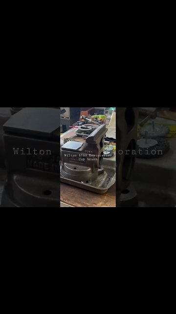 Wilton Vise Restoration: Part 4 final brush and clean