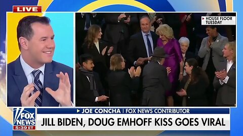 Jill Biden's kiss at SOTU goes VIRAL... and it's not with Joe Biden