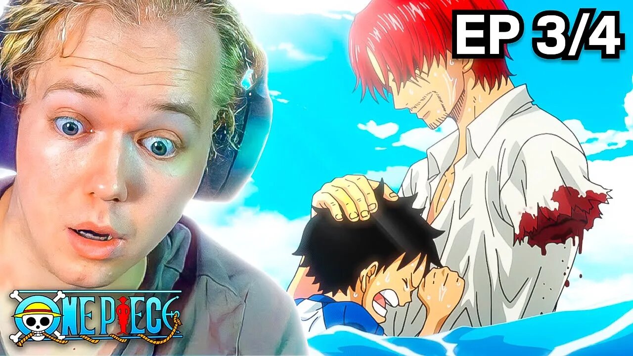 SHANKS LOSES HIS ARM!!!! | One Piece Episode 3 & 4 Reaction