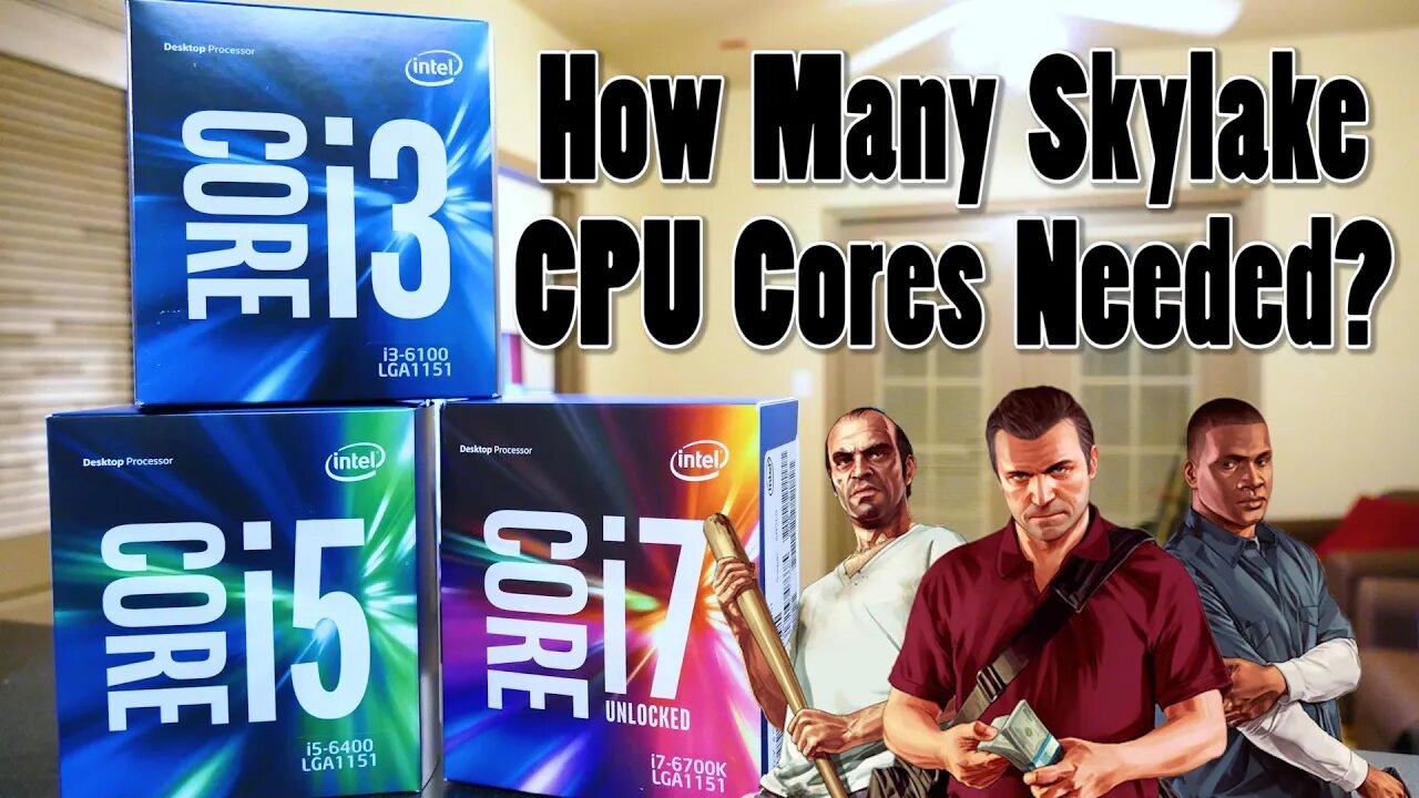 FINALE: How Many Skylake CPU Cores Do You Need for Gaming?