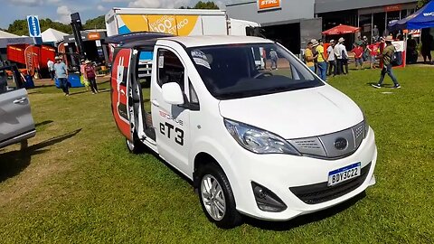 Carros elétricos BYD NO SHOW RURAL COOPAVEL 2023