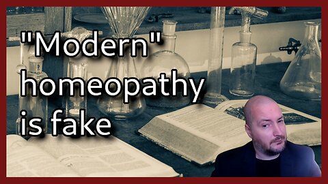 "Modern" homeopathy is fake