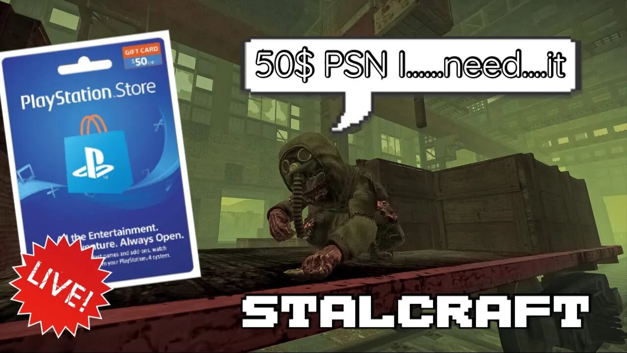 STALCRAFT. 50$ #giveaway #PSN #LIVE