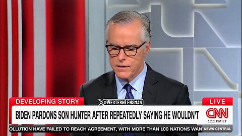 Deep-State Shill Andrew McCabe Fears 'Conspiracy Theories' Might Arise From Hunter's Sweeping Pardon