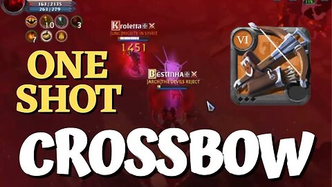 ONE SHOT CROSSBOW CORRUPTED DUNGEONS - ALBION ONLINE