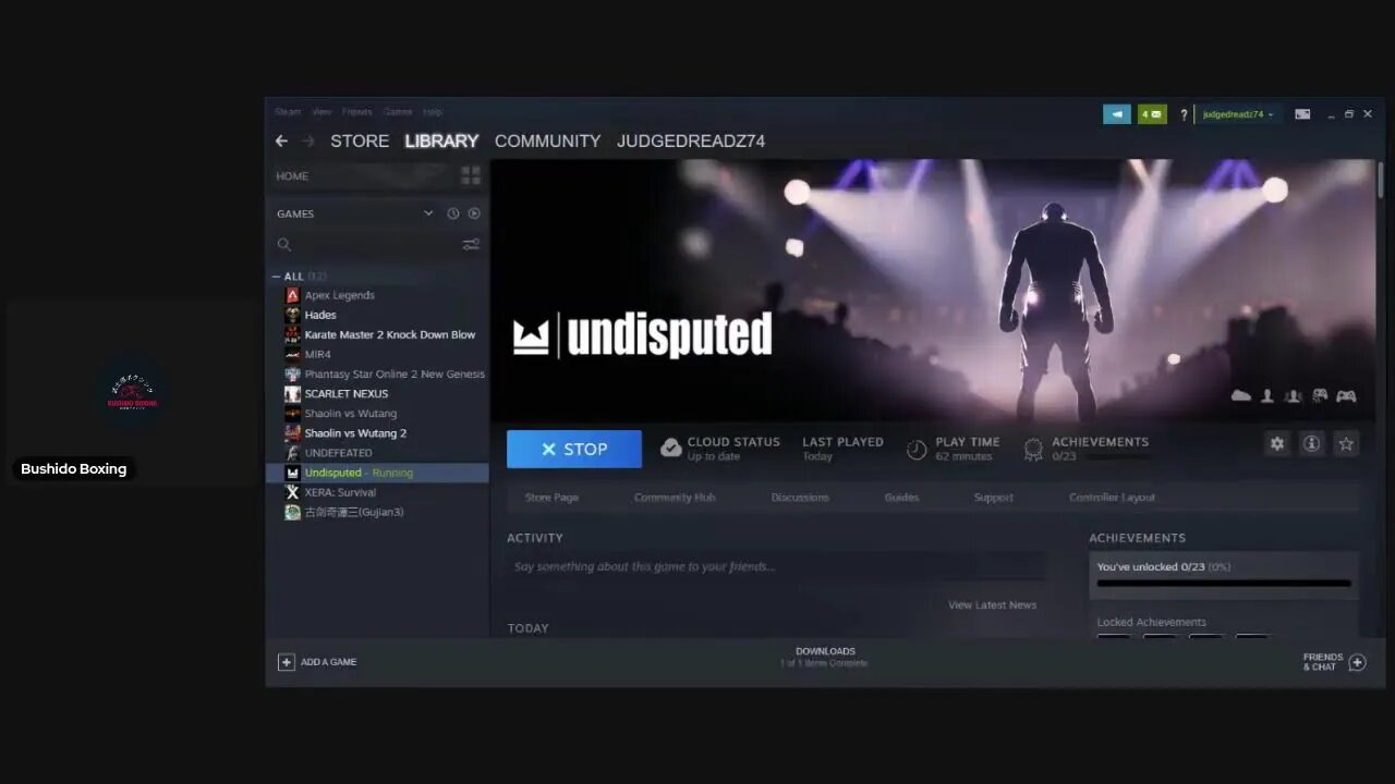 Bushido Plays UNDISPUTED For 1st Time!
