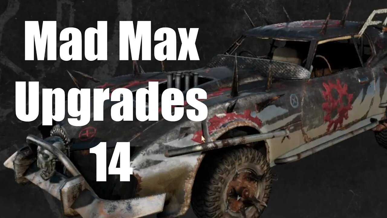 Mad Max & Garage Upgrades 14