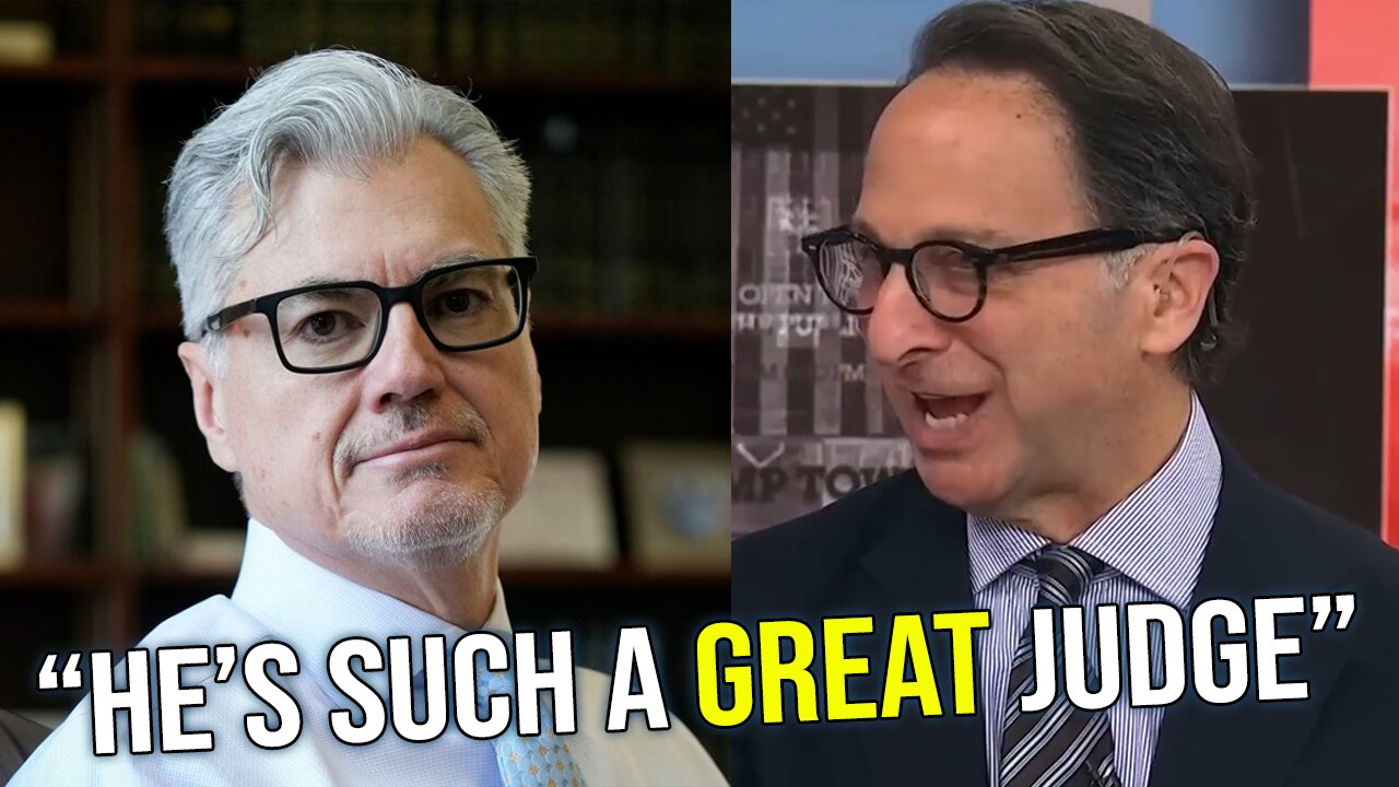 MSNBC's Andrew Weissmann admits he has a "MAN CRUSH" on corrupt Judge Merchan