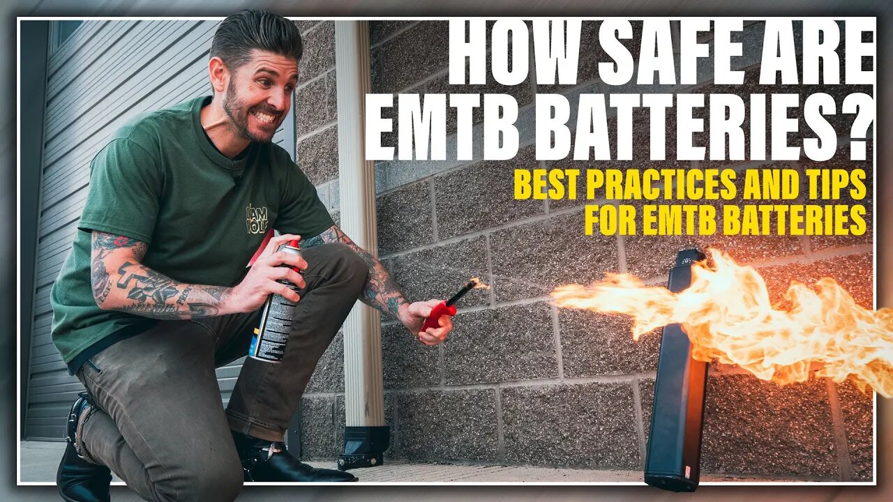 How Safe Are EBIKE Batteries? Best practices and tips for your eMTB Battery.