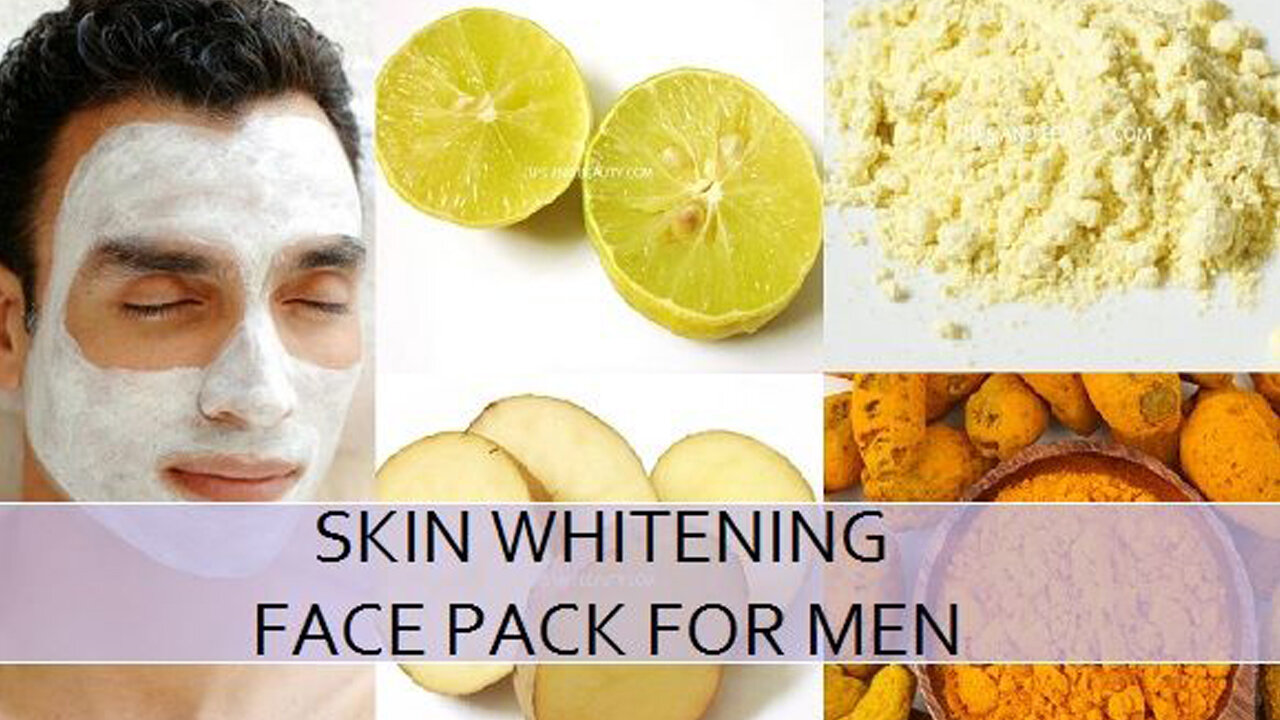 BEAUTY TIPS FOR MEN - Skin Whitening Tips For Man