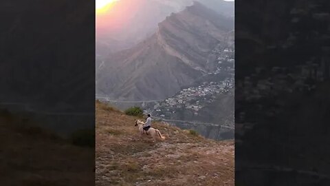 In the mountains of Dagestan