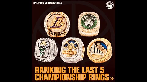 NBA Champions Rings ❤️