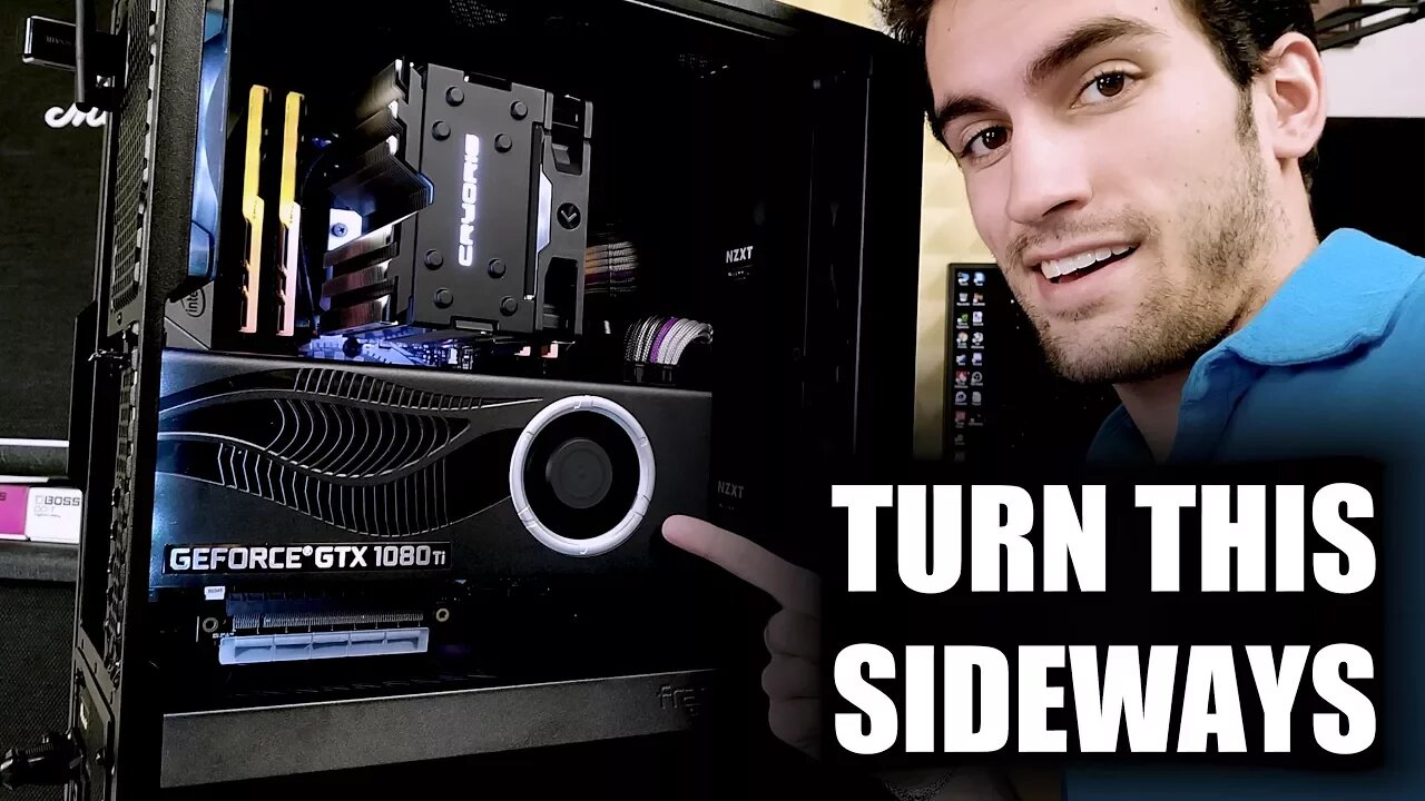 How to Mod & Vertically Mount Your Graphics Card (the Simple Way)