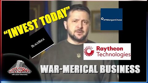 Zelensky begs US Corporations to Invest In Ukraine W@r