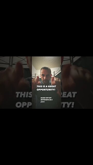 This is a great opportunity - LISTEN ! #shorts