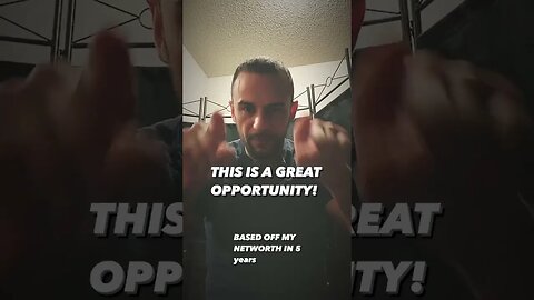 This is a great opportunity - LISTEN ! #shorts