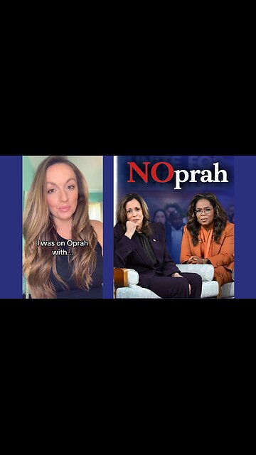 This woman from the Oprah Town Hall actually does not support Kamala.