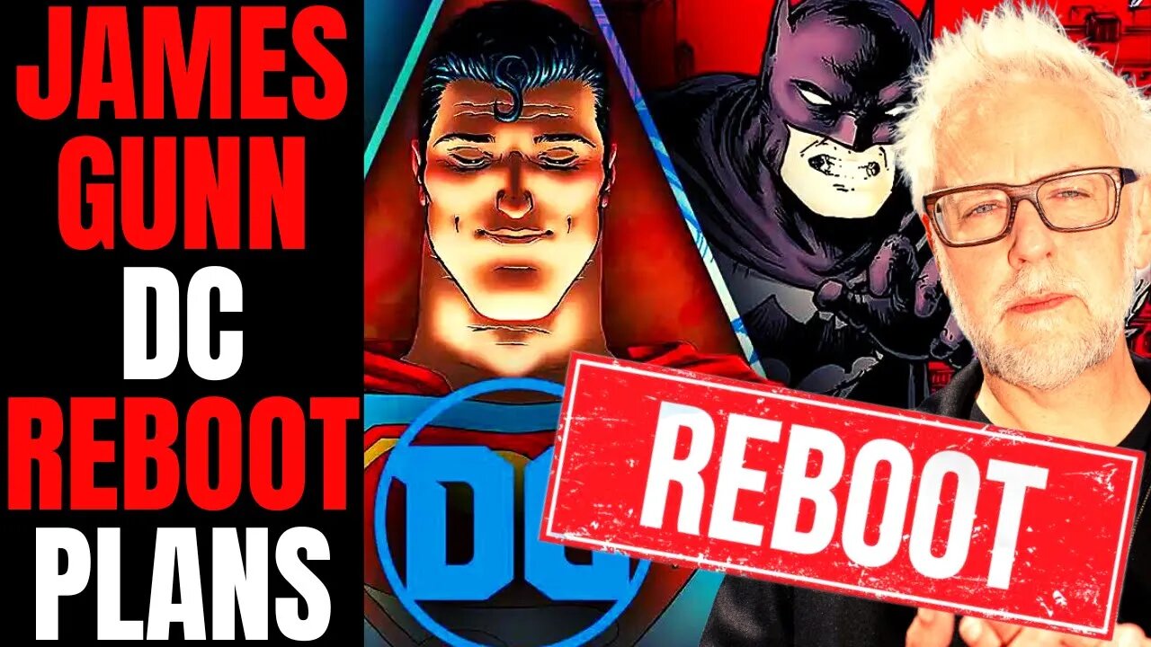 James Gunn Announces DC REBOOT Plans! - New Superman, Batman And More | Will Fans HATE This?!?