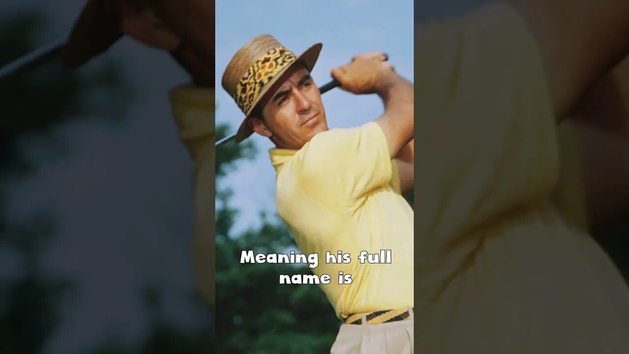 Sam Snead's Middle Name is What? | Golf Essentials #golf #golfessentials #shorts