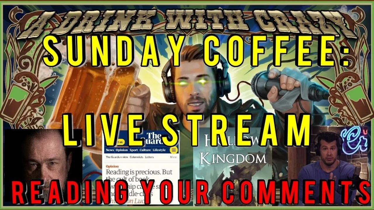 Sunday Coffee: Steven Crowder, Hollow Kingdom, Book Owning Cults and Herman P Hunter